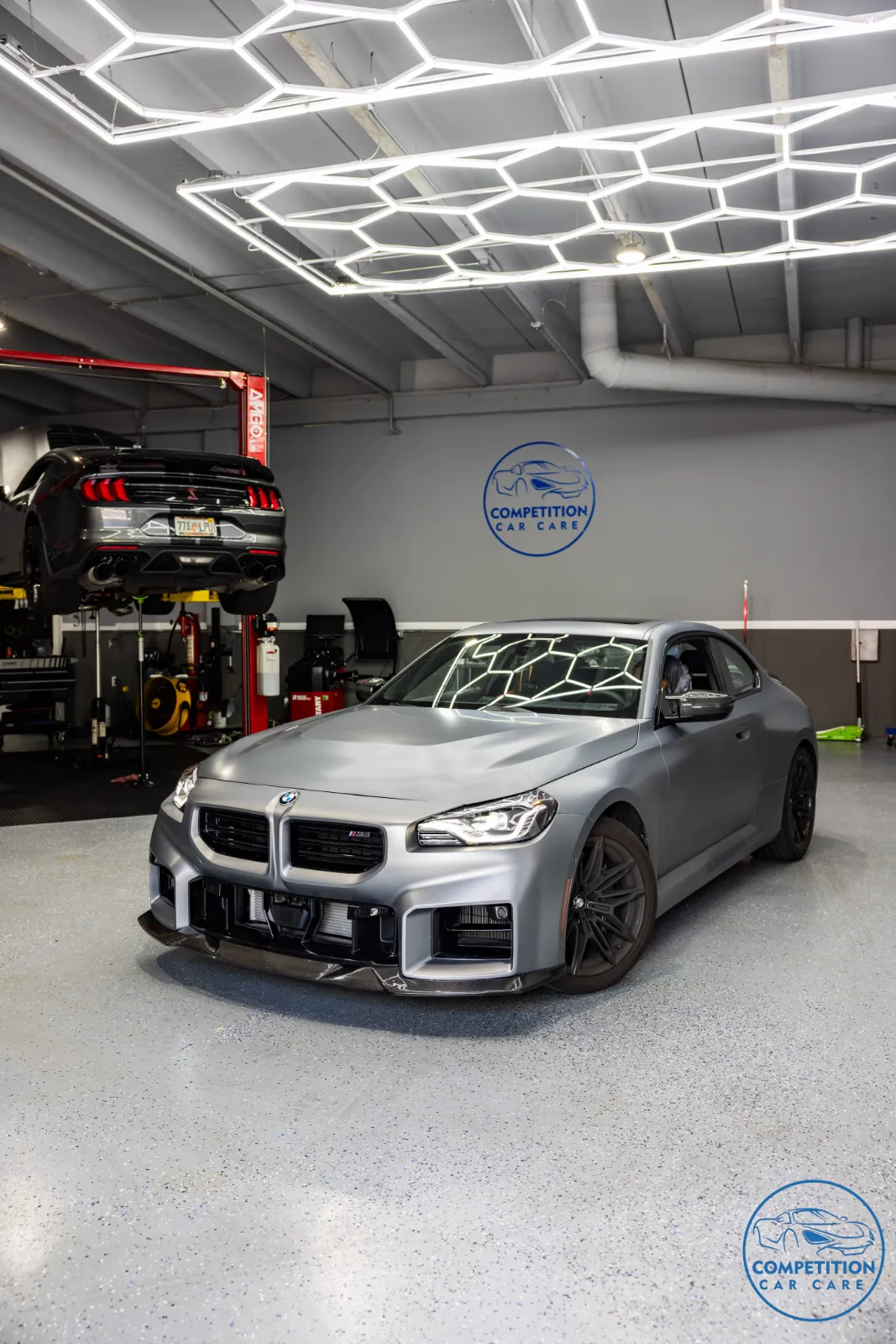 BMW M8 Oil & Filter Service detail